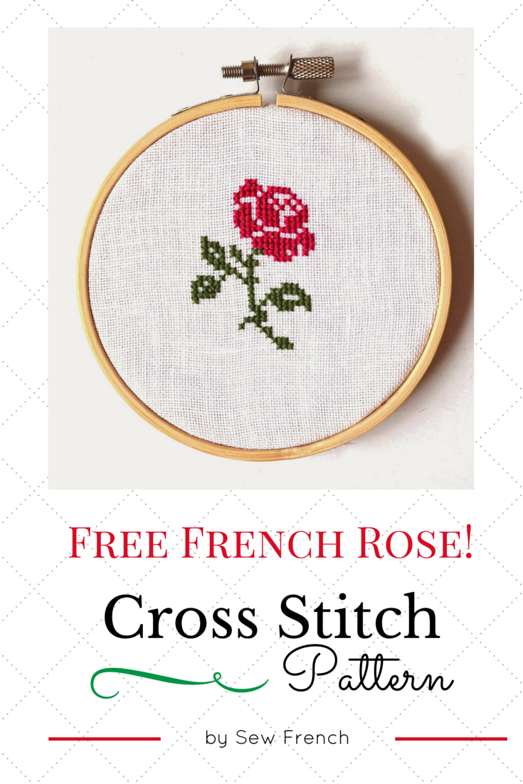 Sew French French Rose Pattern