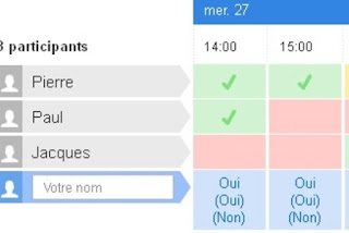 Doodle et autres ce lundi