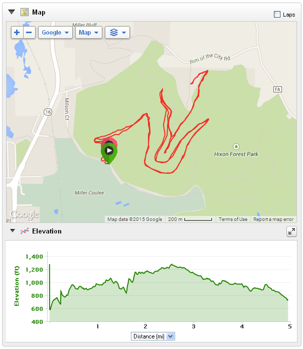 Trail Run Wisconsin La Crosse Hixon Forest Trails