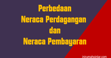 Apa Perbedaan Neraca Perdagangan Dan Neraca Pembayaran Inirumahpintar Com