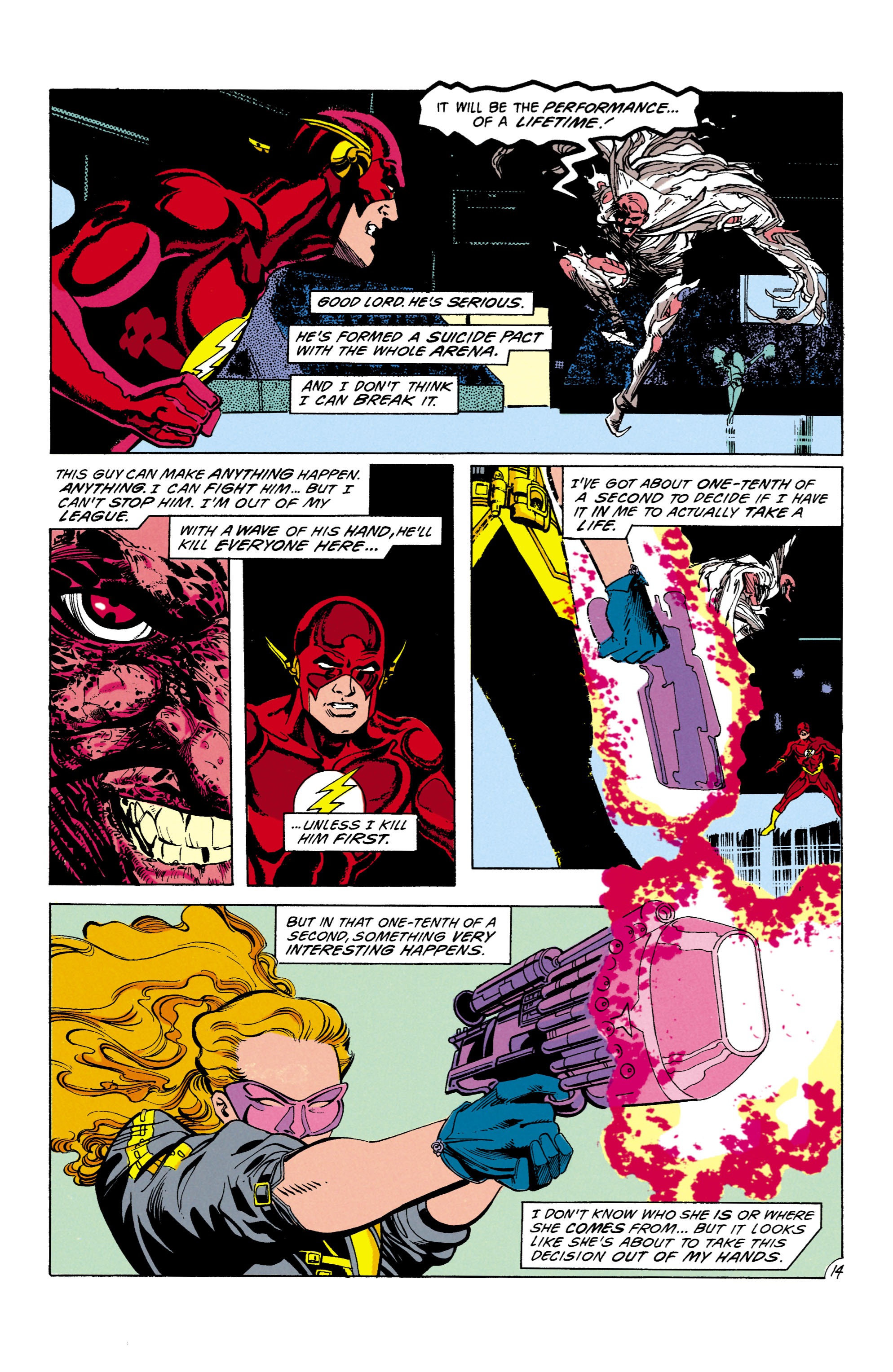 Read online The Flash (1987) comic -  Issue #67 - 15