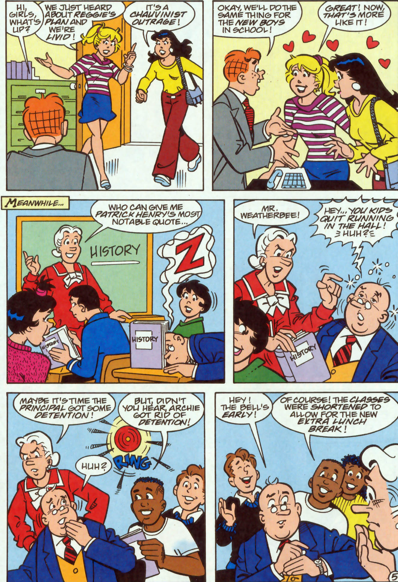 Read online Archie (1960) comic -  Issue #555 - 6