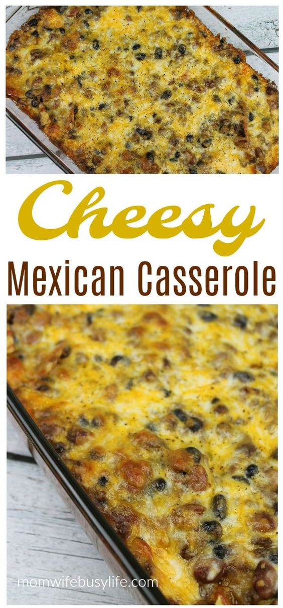 Easy Cheesy Mexican Casserole All Recipes Easy