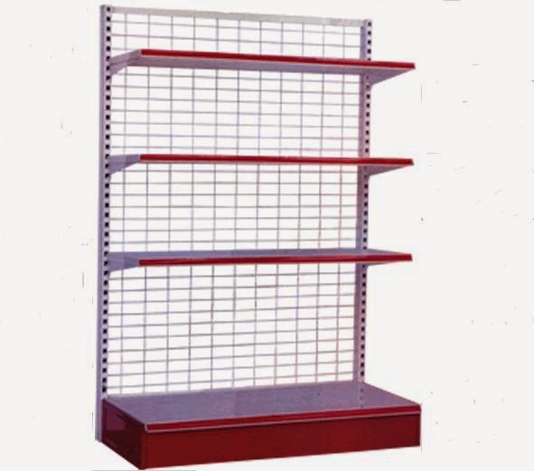 Kệ siêu thị đơn áp tường