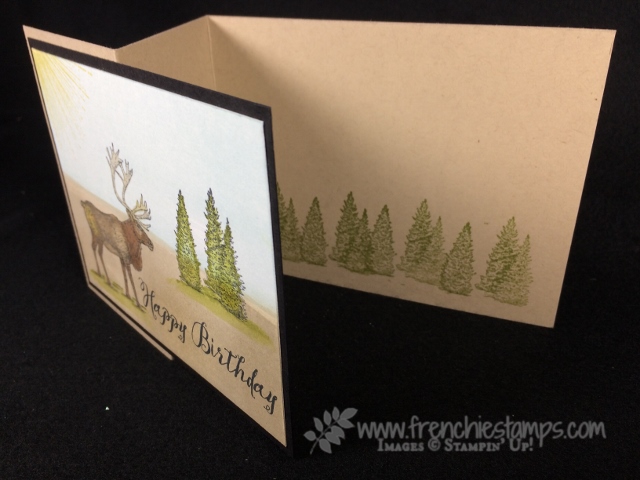 Nature Sings, Stampin' Blends, Stampin'Up! Alcohol Markers, Frenchie Stamps