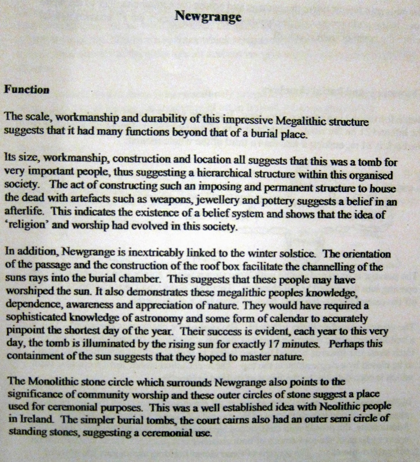 Newgrange facts image