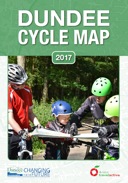 Dundee Green Circular Map Laurie Bidwell: Dundee Cycle Map 2017 Bigger And Better Than Ever