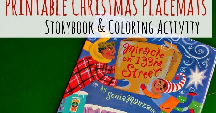 Printable Placemats For Preschoolers