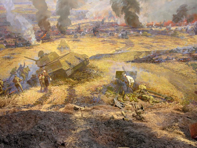 Картина курская битва автор