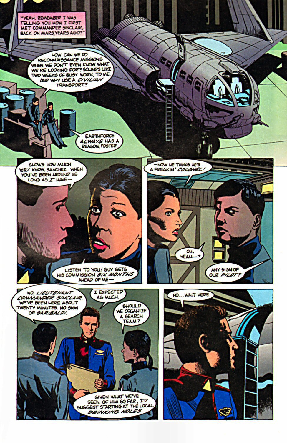 Read online Babylon 5 (1995) comic -  Issue #6 - 7