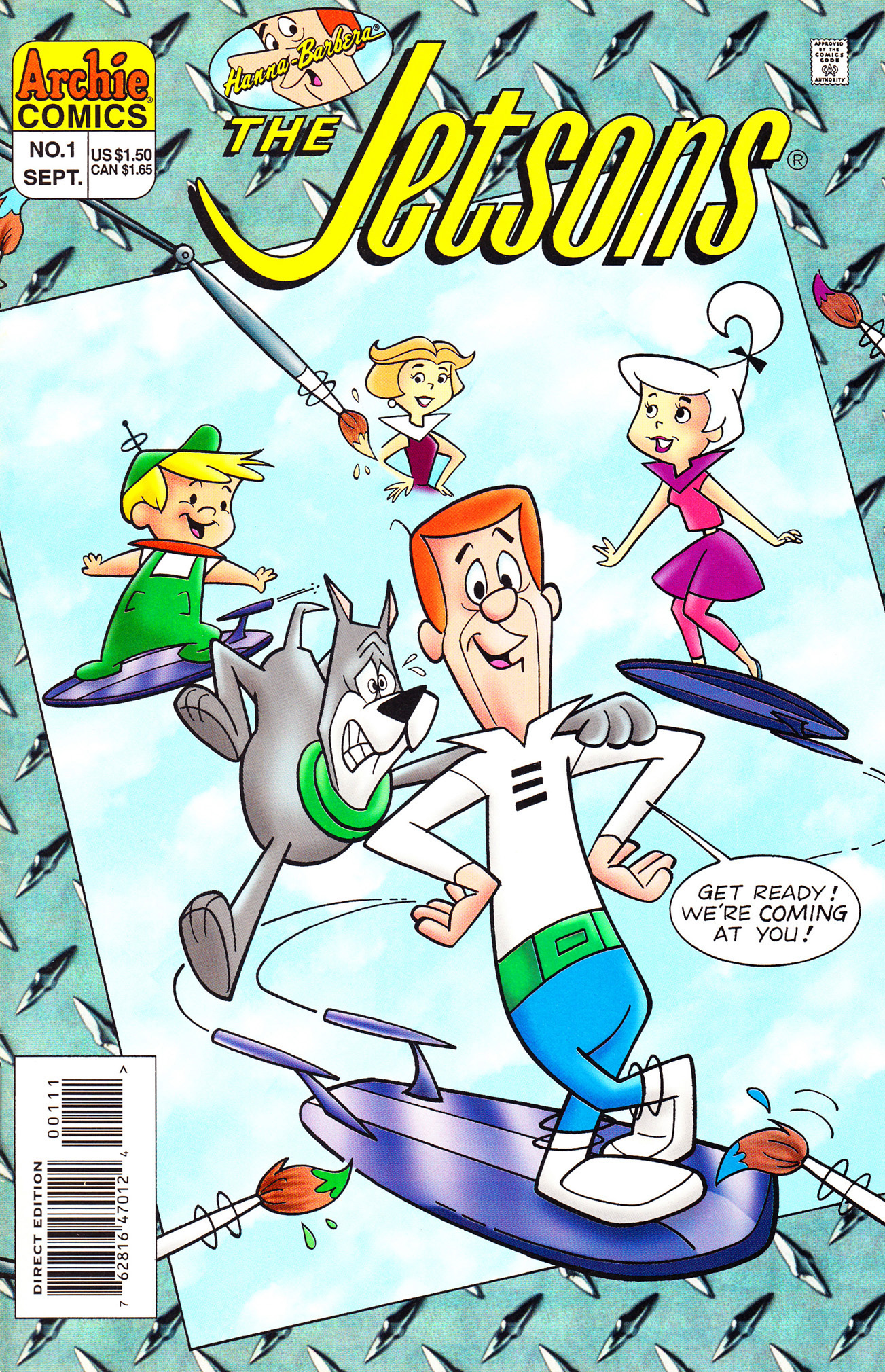 Read online The Jetsons comic -  Issue #1 - 1