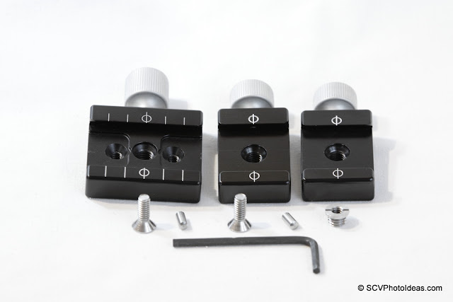 Hejnar Photo F010A and F012 Quick Release Clamps overview