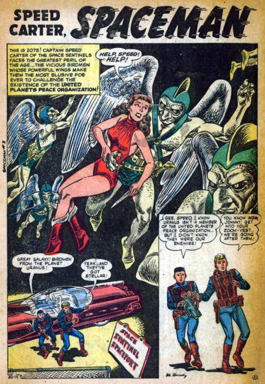 Space Force Saturdays SPEED CARTER "BirdMen of Uranus"