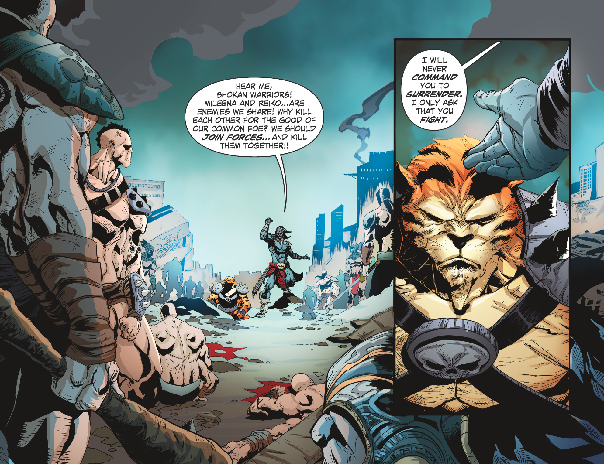 Read online Mortal Kombat X [I] comic -  Issue #21 - 12