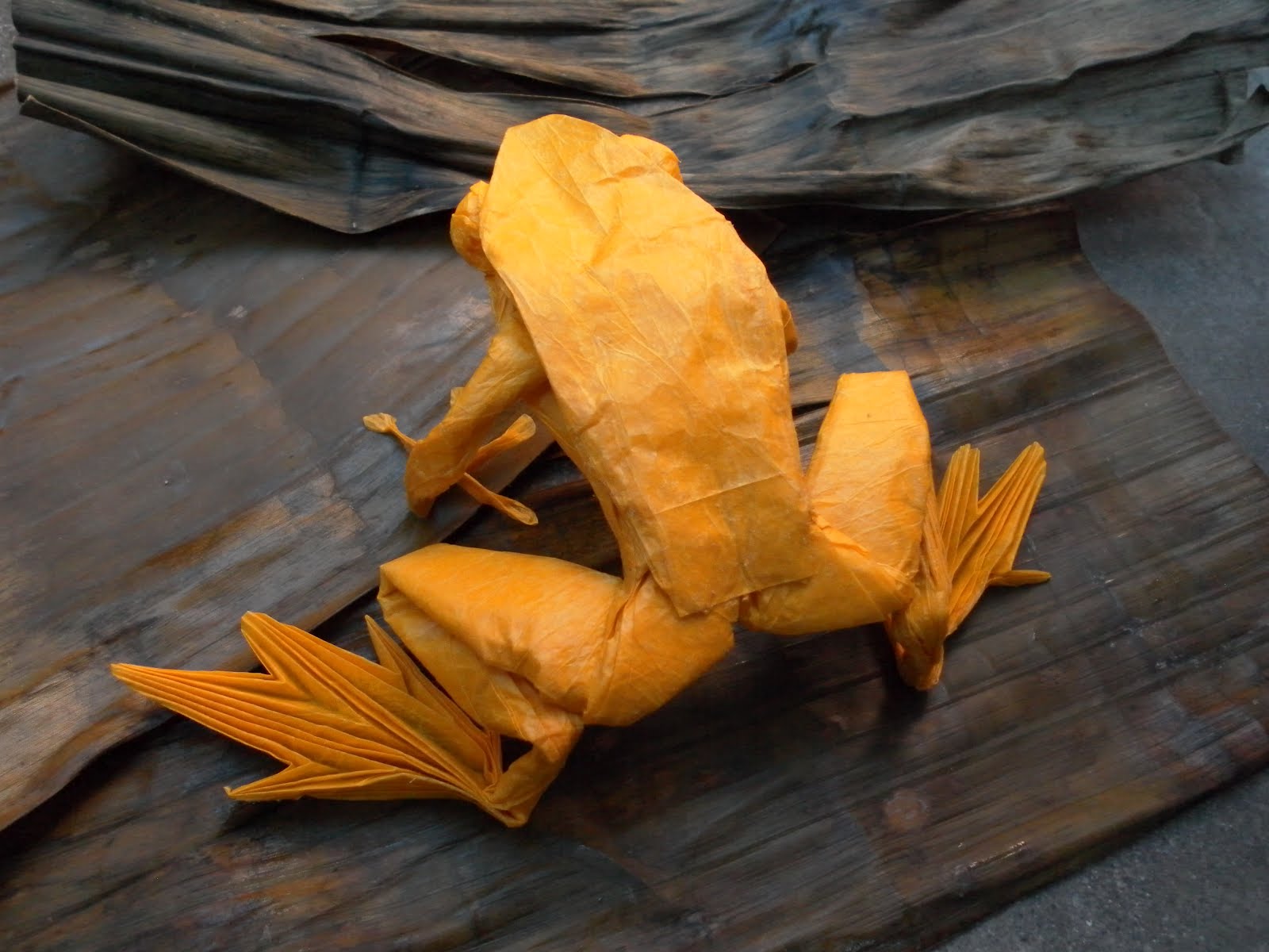 MarianoMi mundo el Origami Poison Dart Frog