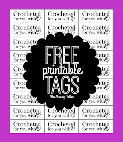 Personalized Crochet Quote Gift Tag - PDF File Only - Printable Crochet Tag