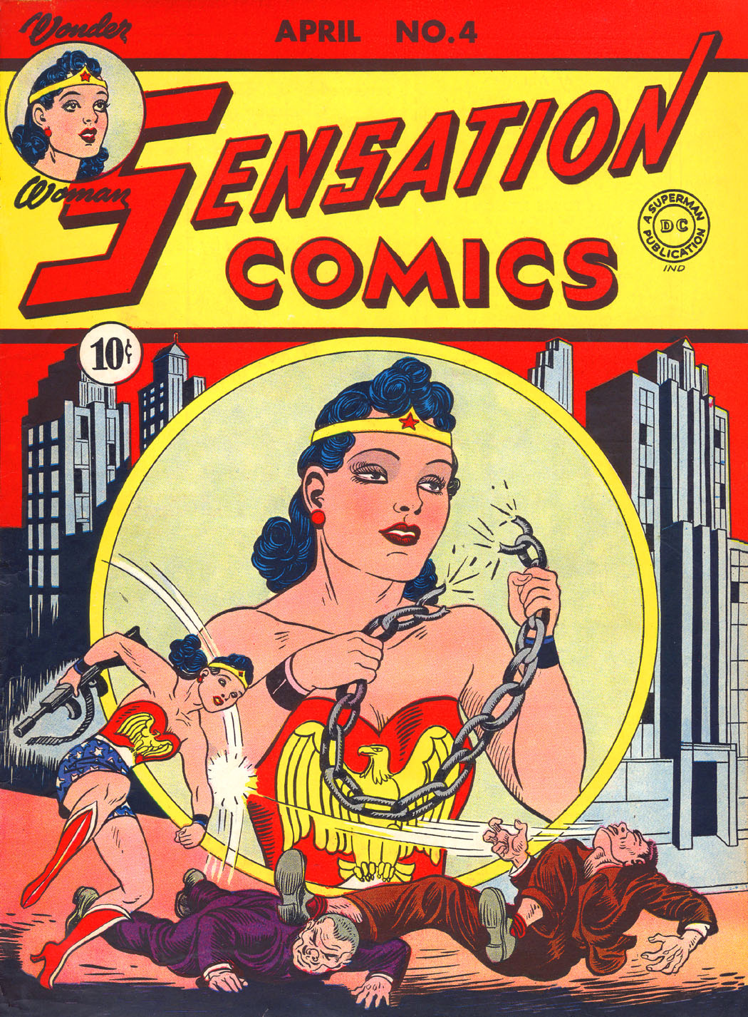 Read online Sensation (Mystery) Comics comic -  Issue #4 - 1