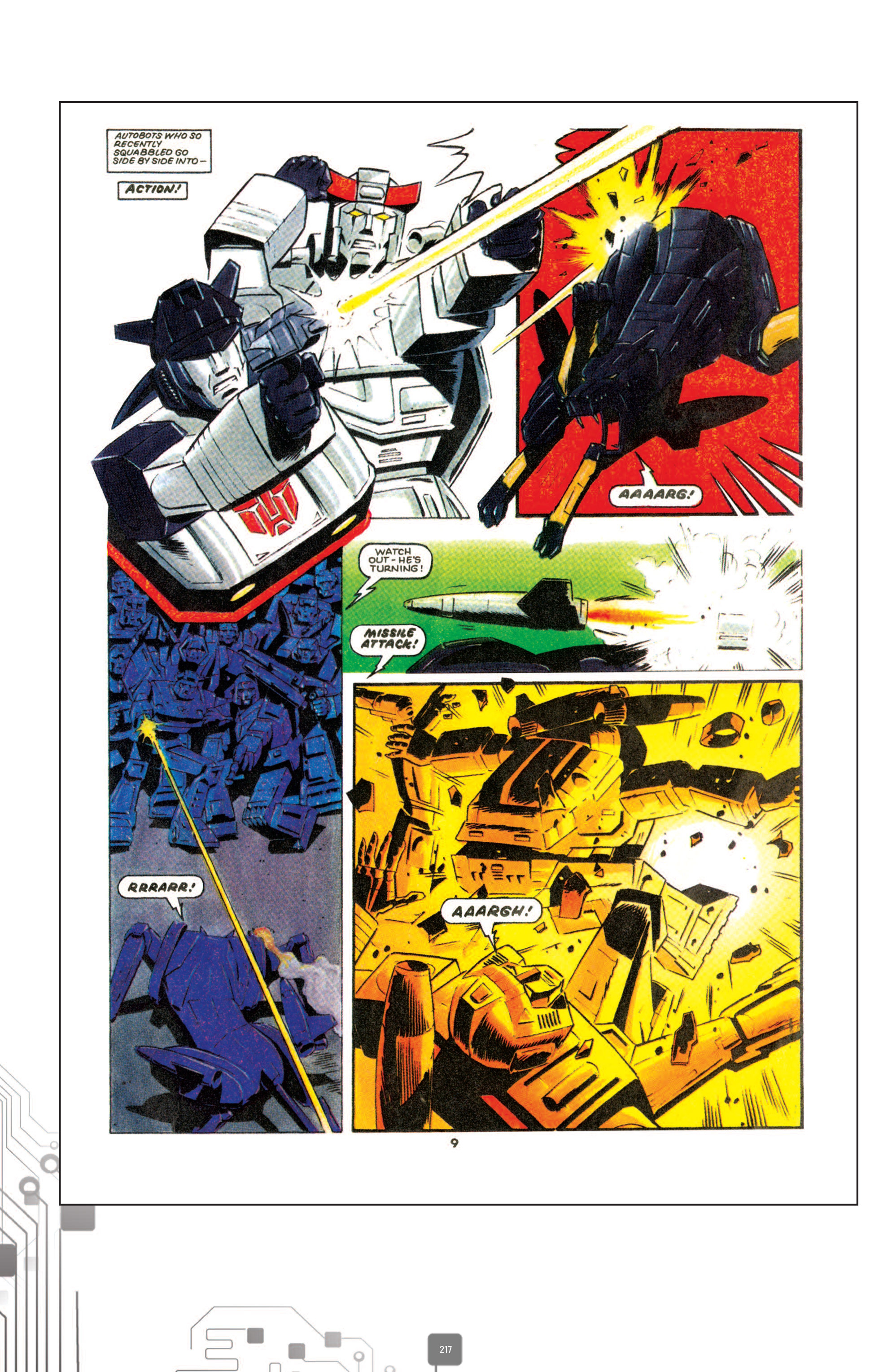 Read online The Transformers Classics UK comic -  Issue # TPB 1 - 218