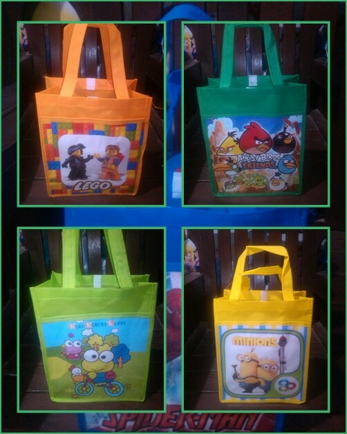 goodie bag tas ultah anak karakter kartun goodie bag tas ultah anak karakter kartun