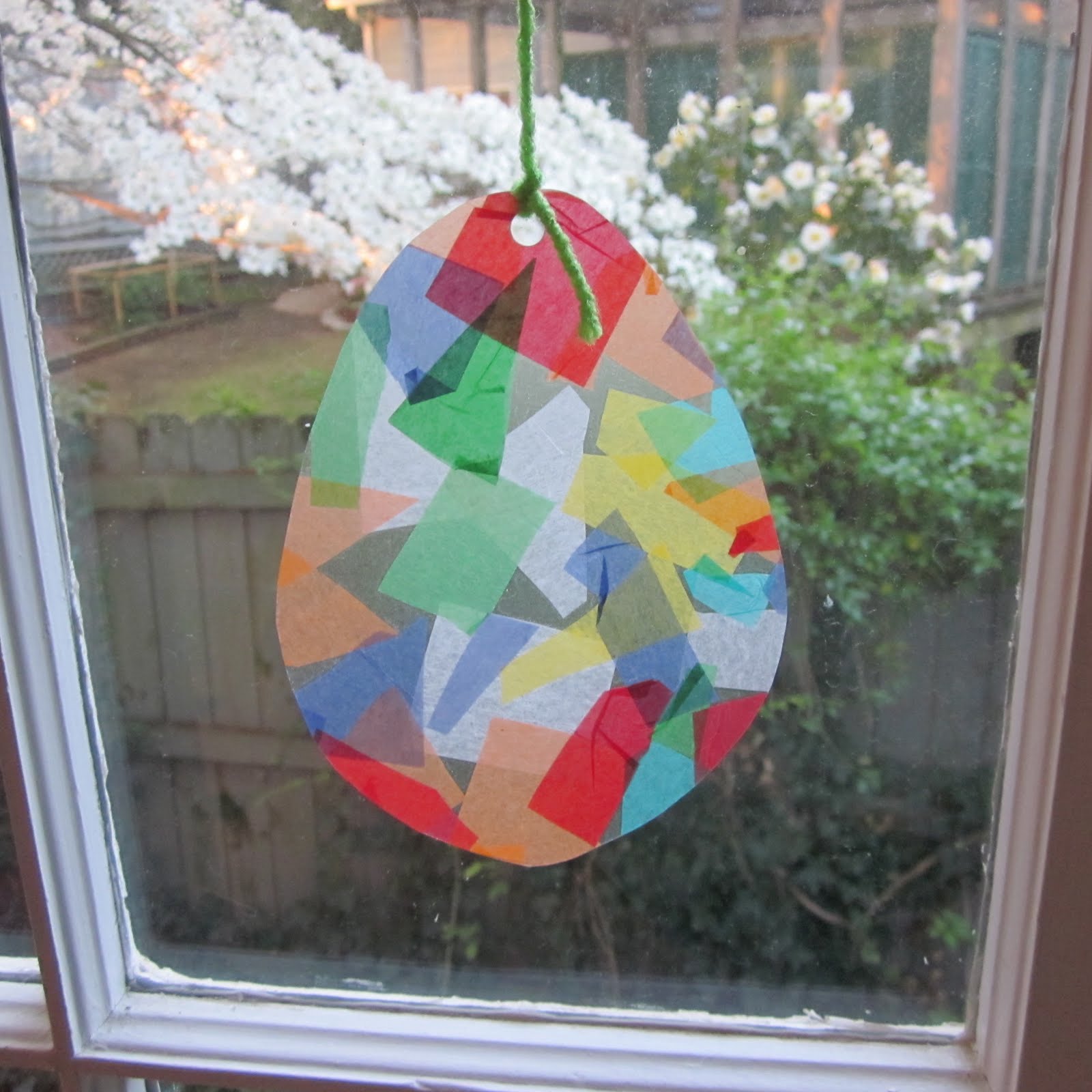 The Green Bird of Happiness Kids Craft HowTo Easy Easter Egg Sun