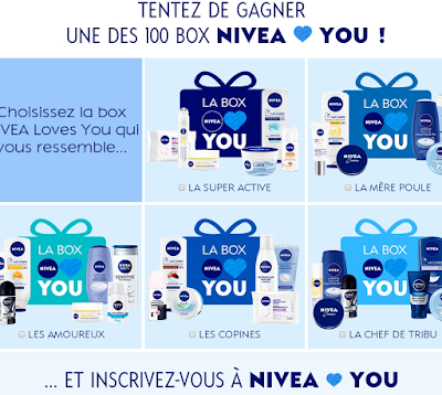  Jeu concours Gagnez des lots de produits NIVEA