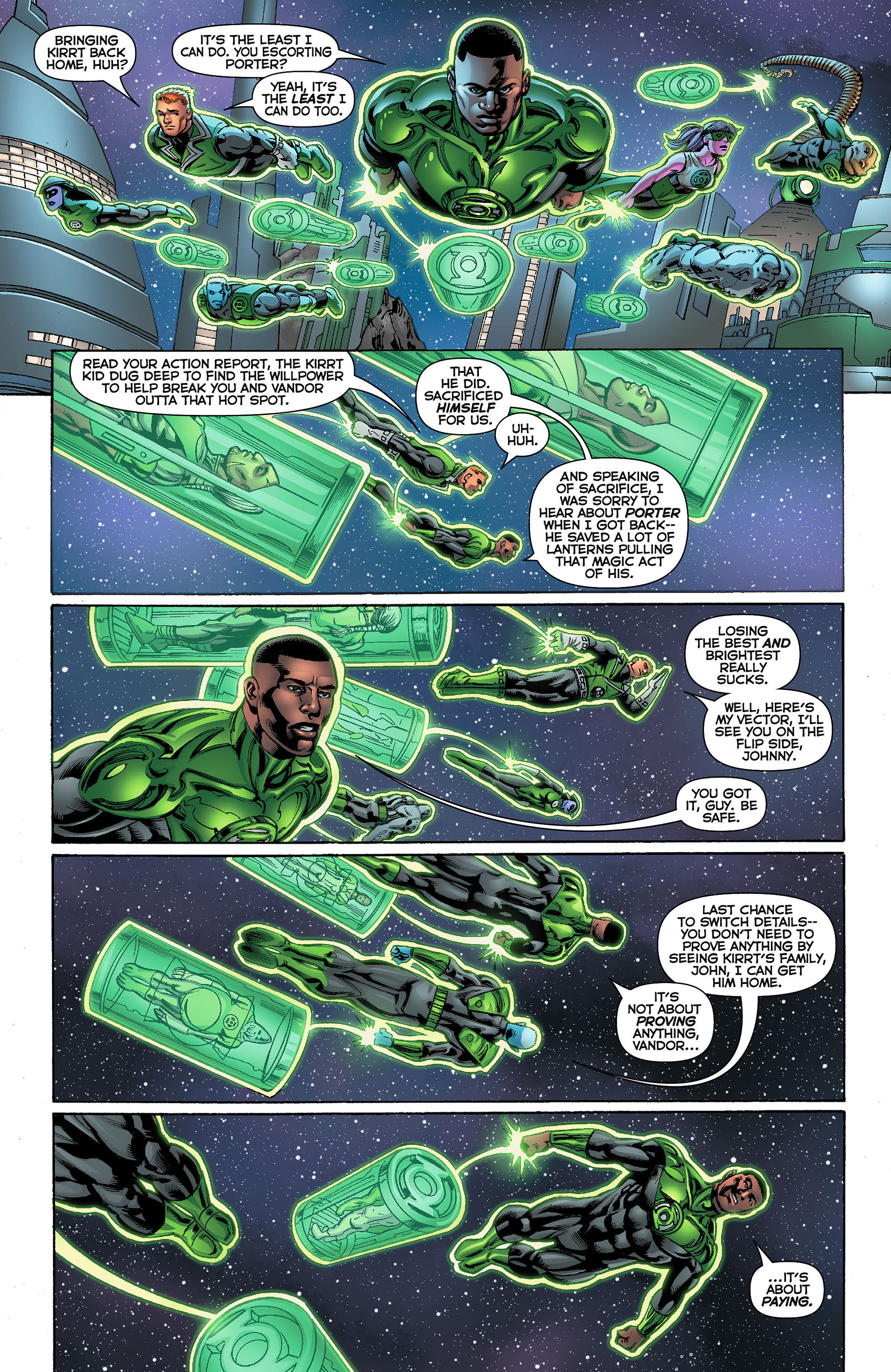 Read online Green Lantern Corps (2011) comic -  Issue #7 - 11