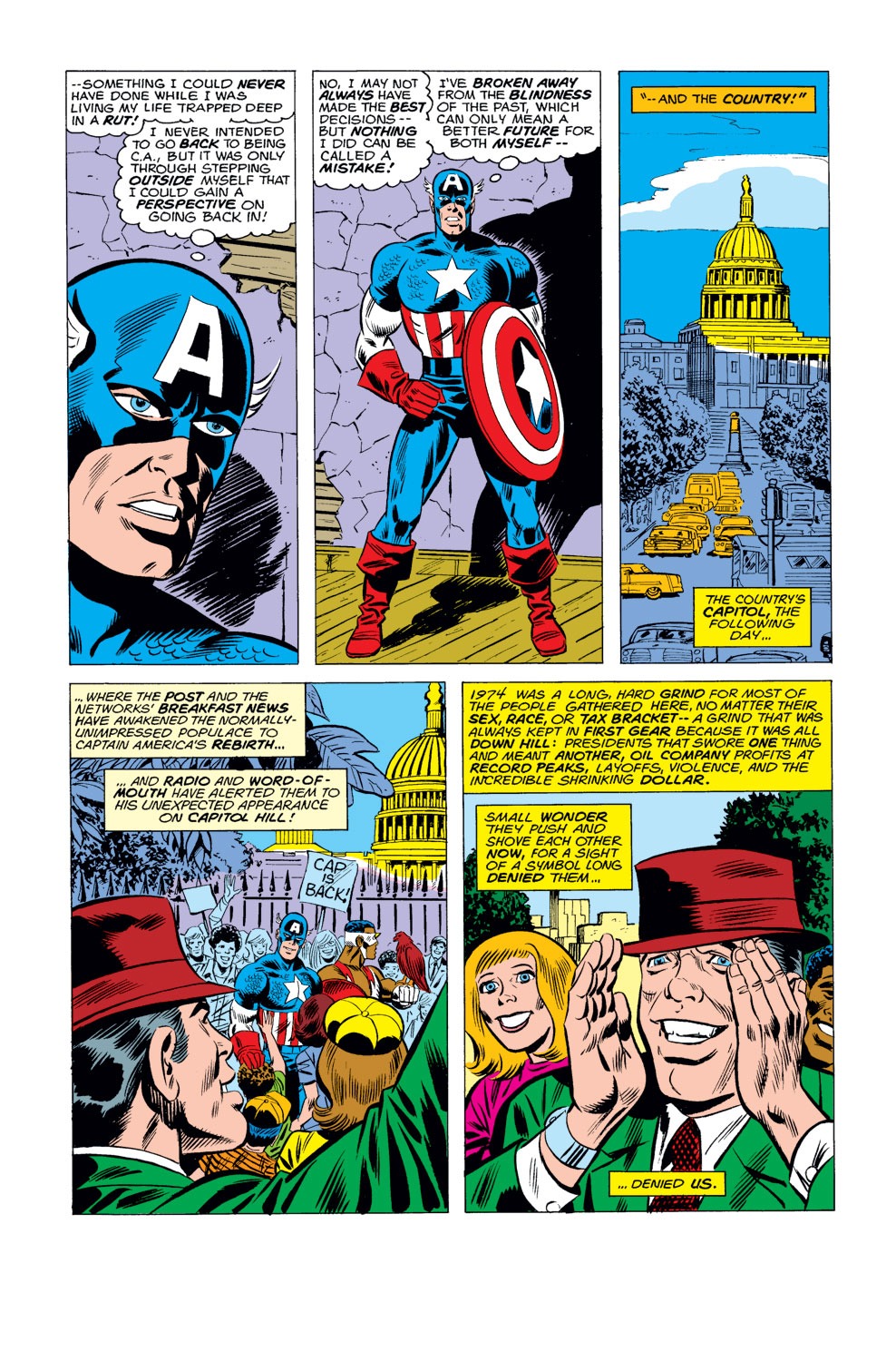 Read online Captain America (1968) comic -  Issue #184 - 8