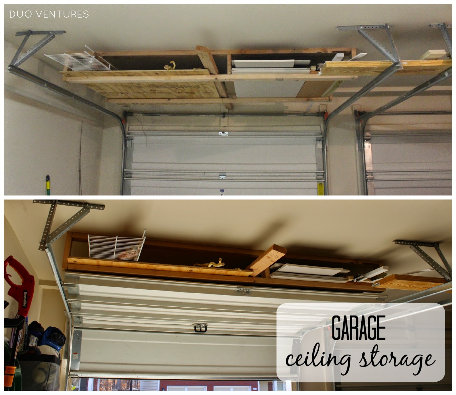 Duo Ventures: The Garage: Ceiling Storage - Garage Storage Ideas For A Garage With High Ceilings