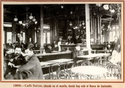 BLOG DE CESAR ESTORNES de HISTORIA Y DEPORTES: EL CAFÉ SUIZO de Madrid