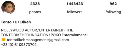 b Trouble in paradise? Tonto Dikeh removes husband's name and 'wife' from her profile on Instagram