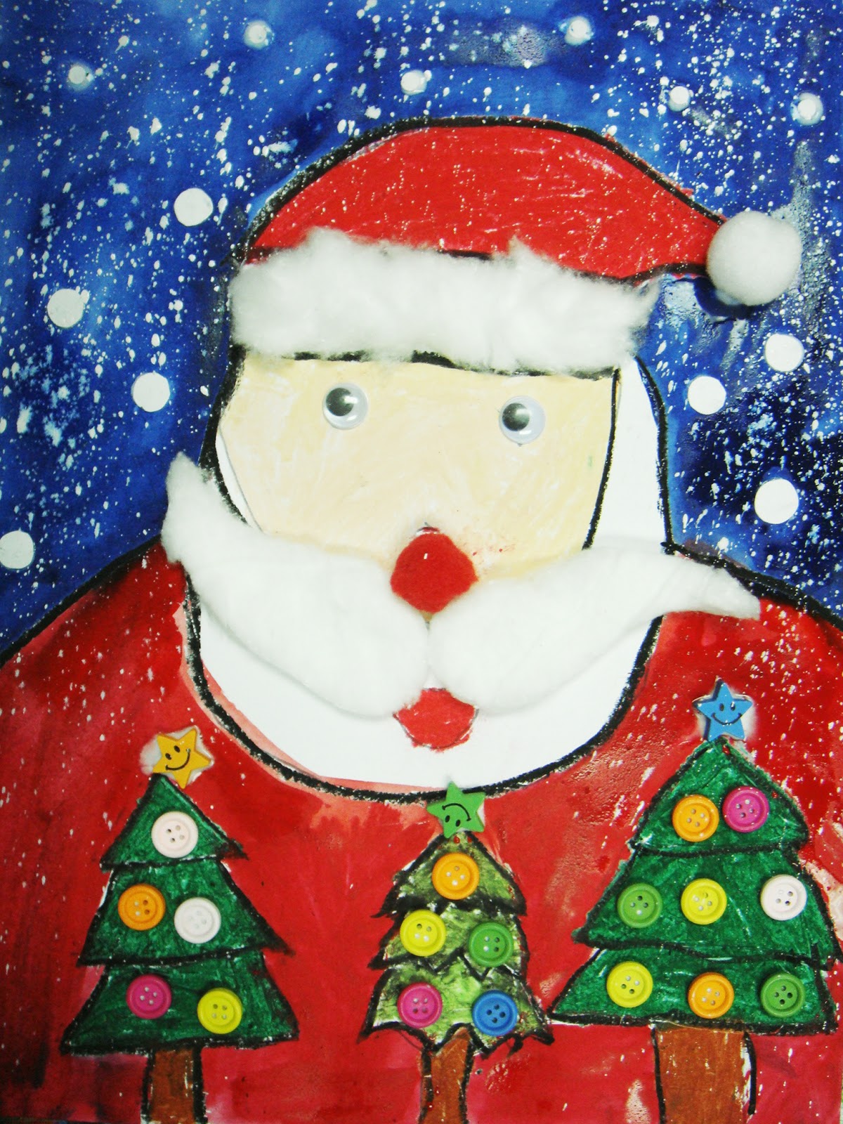 Kids' Art: Santa Claus