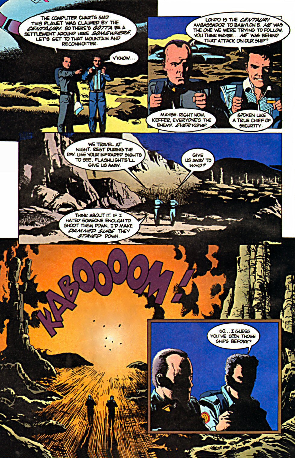 Read online Babylon 5 (1995) comic -  Issue #6 - 6