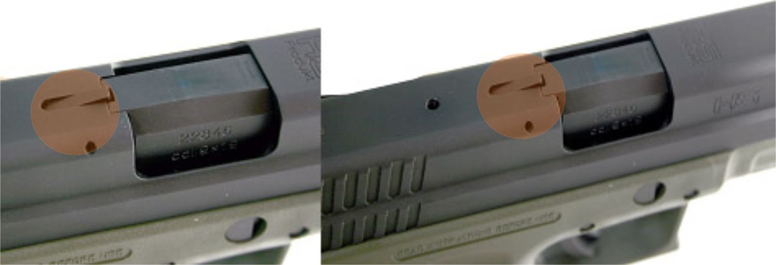 The Loaded Chamber Indicator pada HS-9