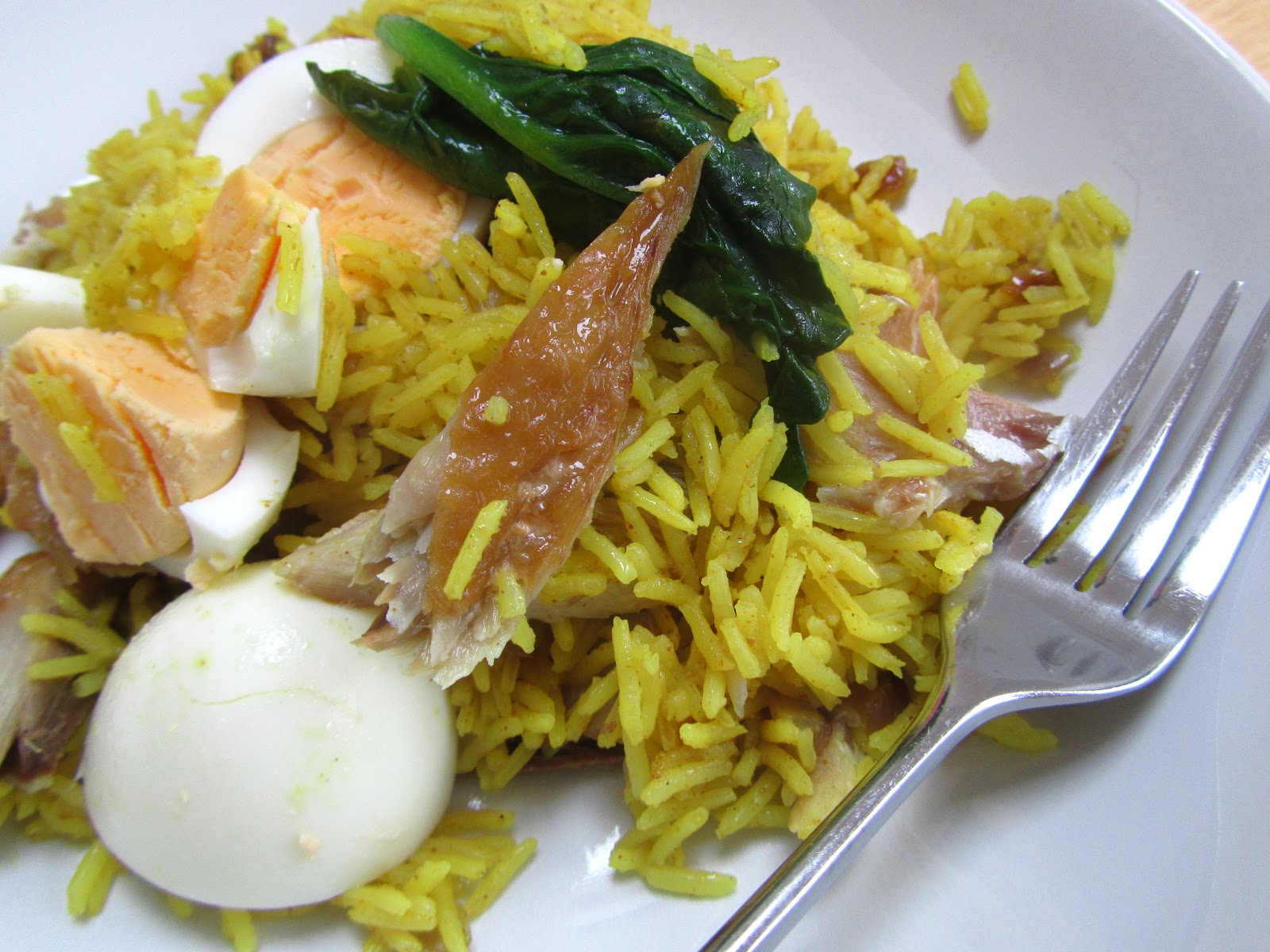 Quick Smoked Mackerel Kedgeree
