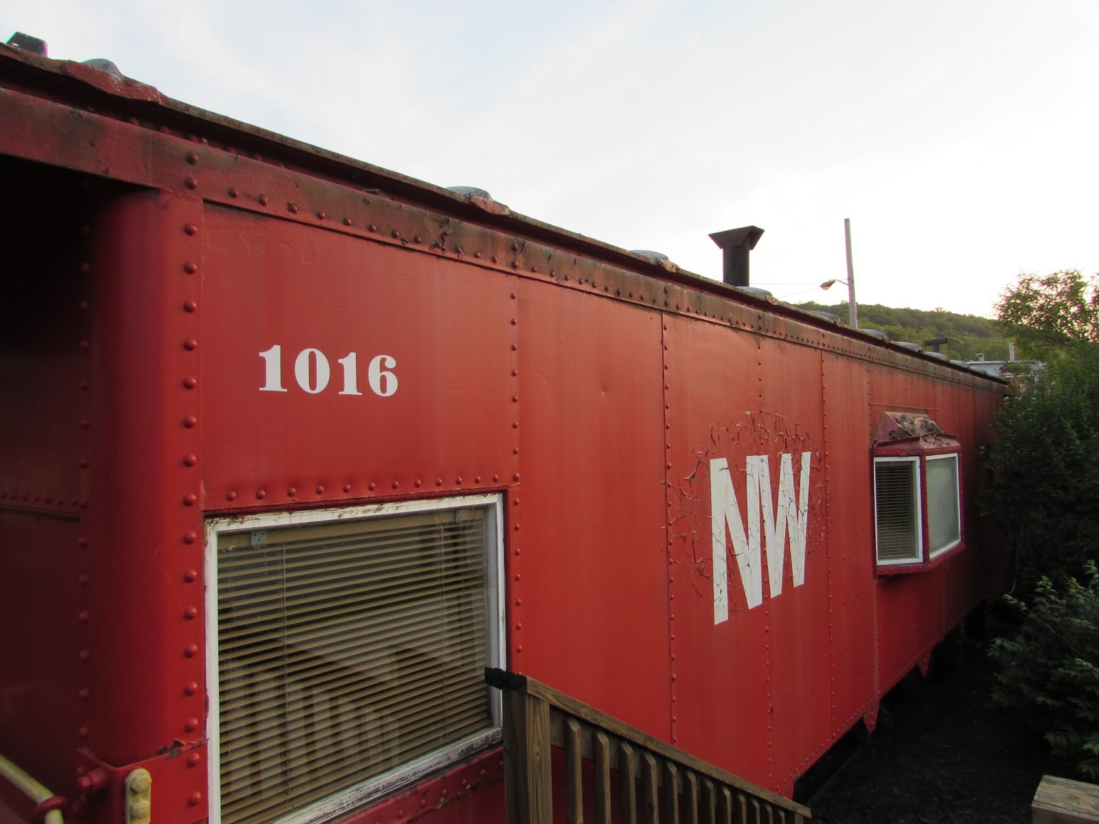 Sleep in a Caboose at the Caboose Motel Titusville, PA Interesting