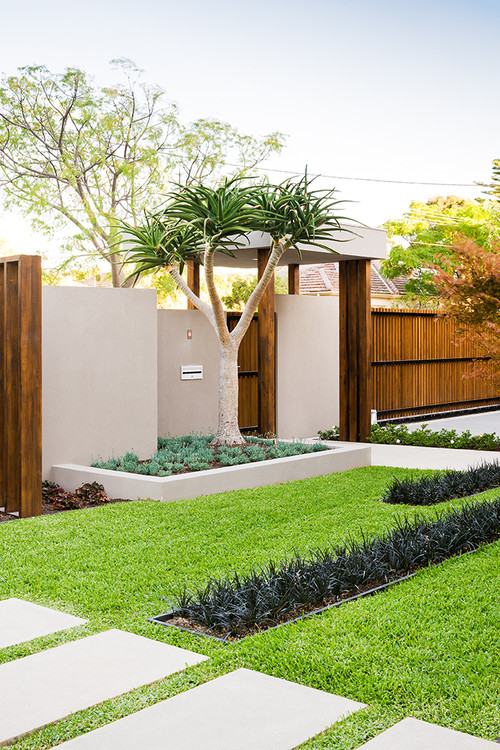 Modern Front Yard Landscape Design Ideas