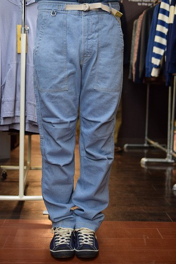 denim climbing pants
