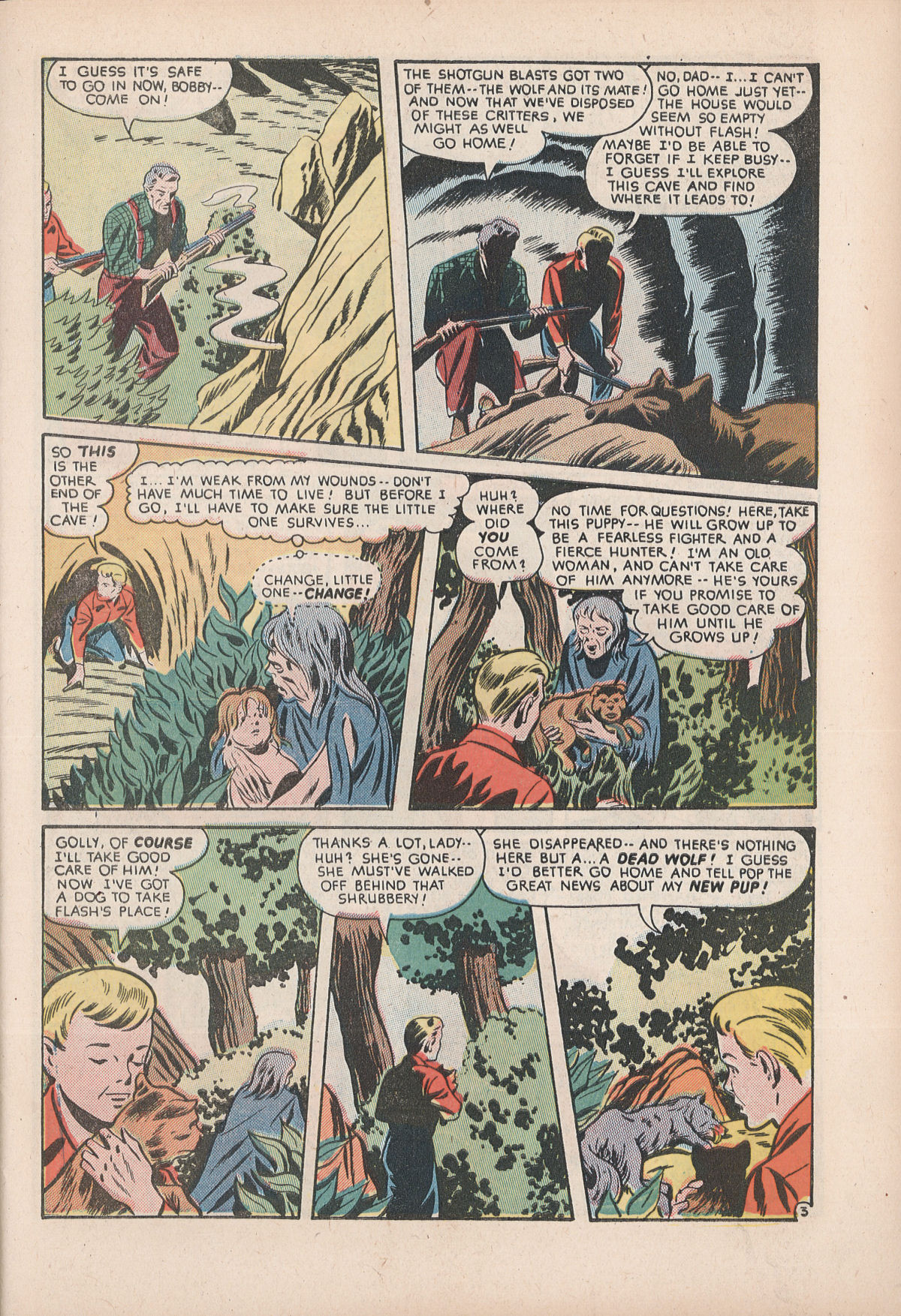 Read online Adventures Into The Unknown comic -  Issue #33 - 5