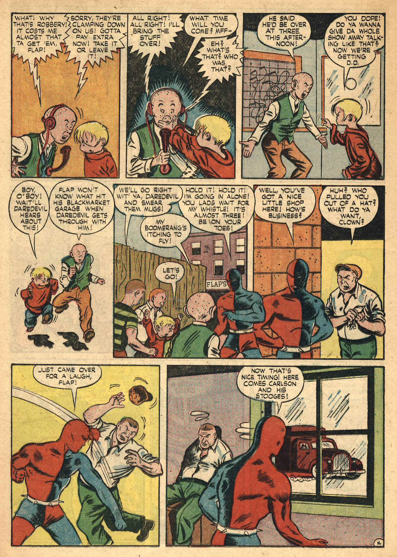 Read online Daredevil (1941) comic -  Issue #32 - 16