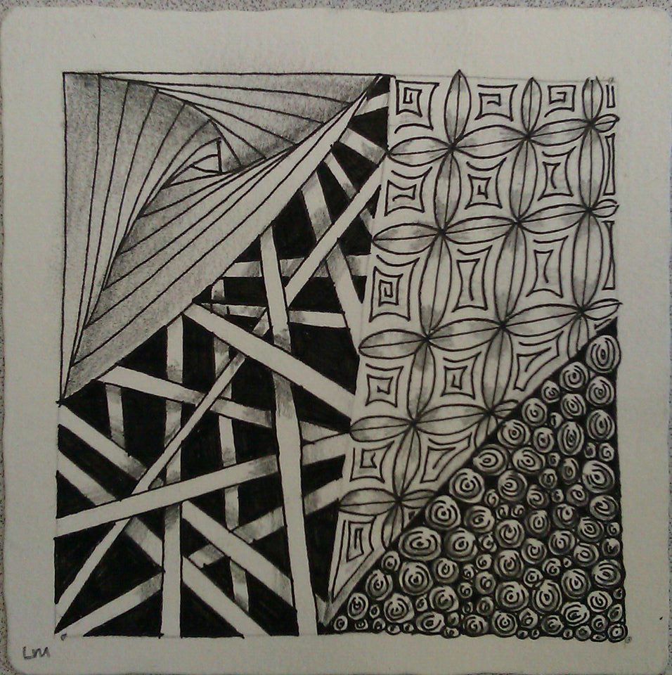 Adventures in Art Therapy Zentangle