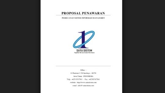 Contoh Proposal Penawaran Produk Docx