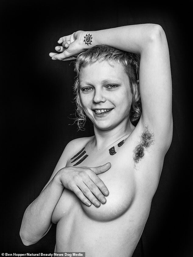 Black And White Photo Series Features Women Who Choose Not To Shave Their Armpits