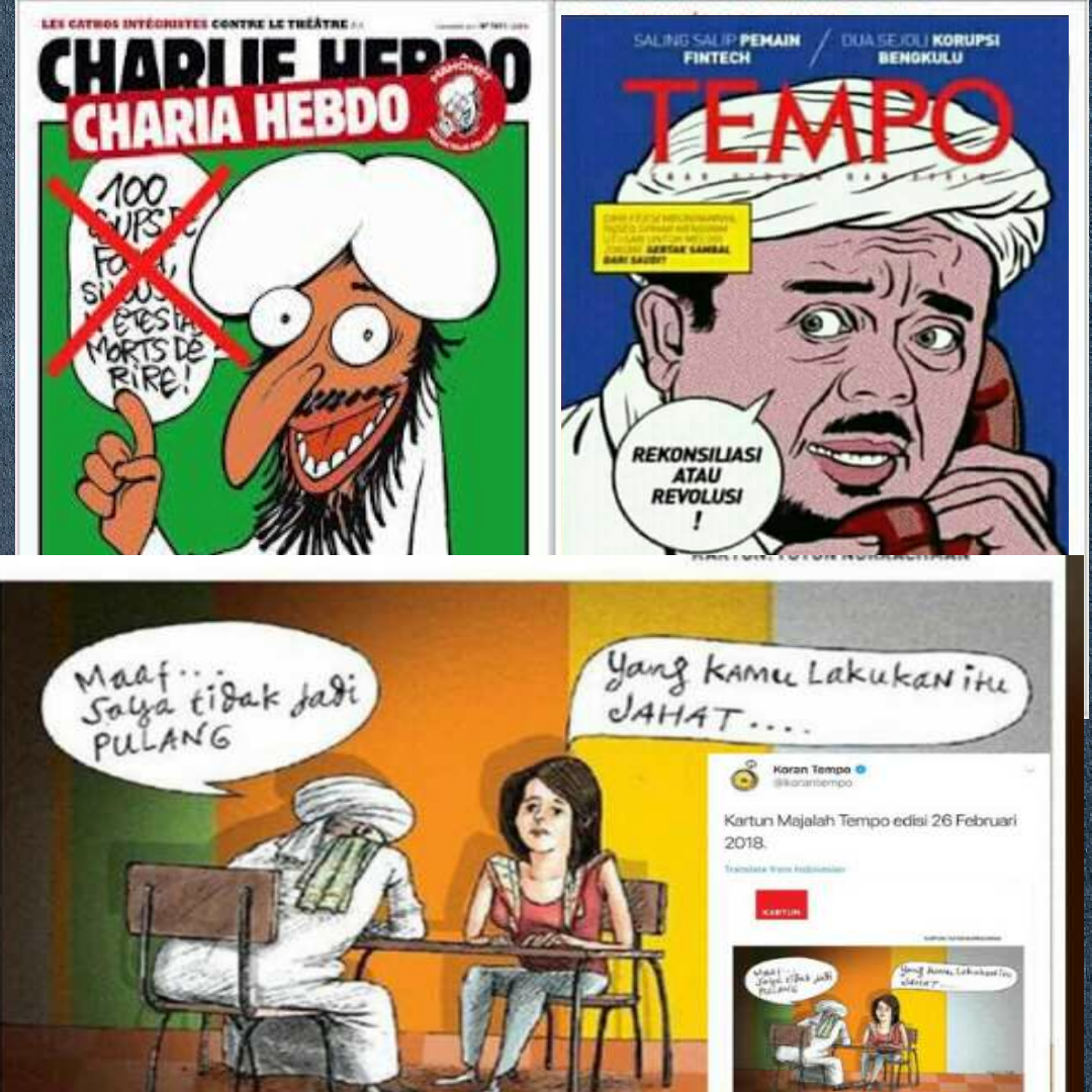Diprotes Karena Menghina Islam Lewat Karikatur Mirip Gaya Charlie Hebdo Pemimpin Redaksi Tempo Saya Minta Maaf