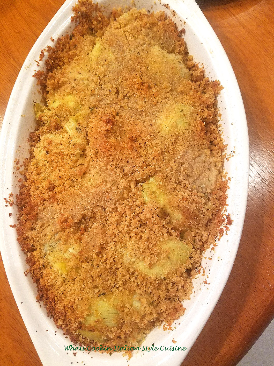 Baked Artichoke Hearts What's Cookin' Italian Style Cuisine