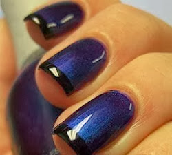 nails nail creative police french officer navy camp link wife zoom midnight