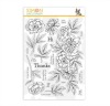 Simon Says BEAUTIFUL FLOWERS 2 Clear Stamps 