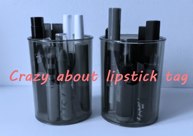 Crazy about lipstick tag