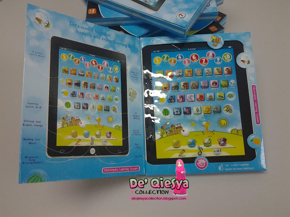 De' Qiesya Kidz Toys: EDUCATION KIDS iPAD (Apple)