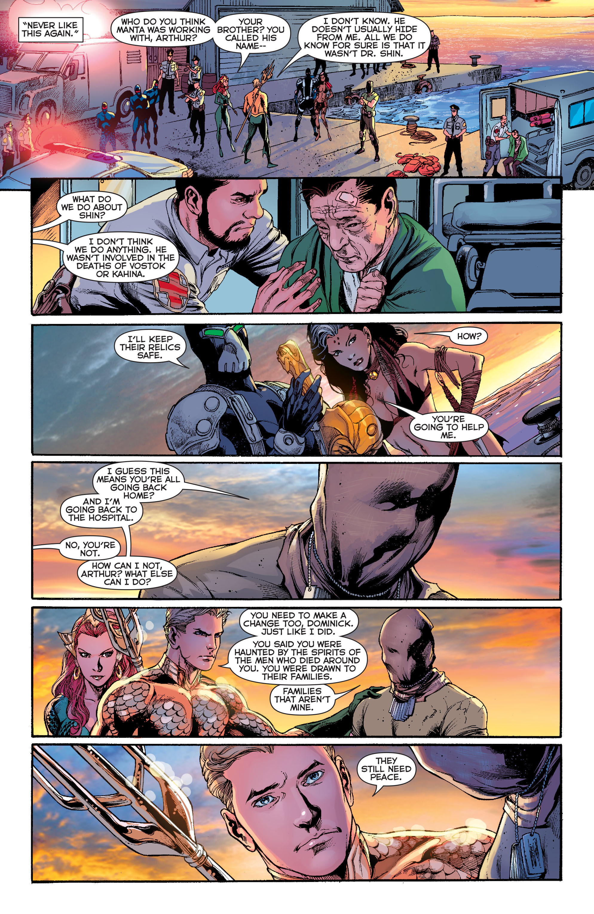 Read online Aquaman (2011) comic - Issue #13 - 18
