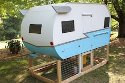trailer coop chickens chicken camper trailers ham canned coops pet campers pool travel mobile rv wife camping glamping eggs fancy
